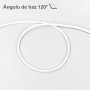 EXTRASTAR Tira de Luz LED de Neón, Luz Blanca Fría, 12V, Cable 5M, 120 LED, Impermeable IP65, 8.5W/M, No Regulable, Tira de LED