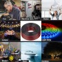 ADNEWX® 20 m 2 Pin 22AWG Rojo y Negro Cable de extensión de PVC LED Cable de 12 V es común en luminarias/LED Strip y cableado