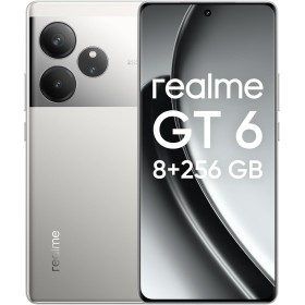 realme GT6 Smartphone, teléfono móvil 5G 8+256GB, Snapdragon 8s Gen 3, Pantalla ultrabrillante de 6000nit, cámara de