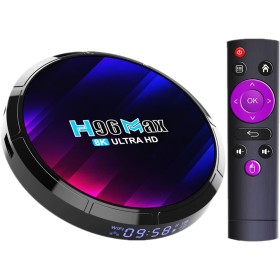 Sofobod H96MAX Ultra TV Box Android 13.0 4GB RAM 32GB ROM, H.265 Decoding, HDIM 2.0, HD 4K 3D, USB3.0, Dual WiFi 2.4G/5G BT5.0