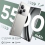 realme GT6 Smartphone, 5G móvil 12+256 GB, Snapdragon 8s Gen 3, Pantalla Ultra Brillante de 6000nit, 50MP+50MP+8MP Cámara,
