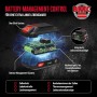 Güde Ventilador con batería V 18-201-05 (18 V o 230 V, velocidad del viento máx. 360 m/min. Ajustable en 3 niveles, inclinación
