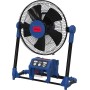 Güde Ventilador con batería V 18-201-05 (18 V o 230 V, velocidad del viento máx. 360 m/min. Ajustable en 3 niveles, inclinación