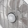 Grunkel - Ventilador de suelo potente y ligero - BOX FAN - Circulador de aire con temporizador de 60 minutos y 3 velocidades.