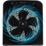 Grunkel - Ventilador de suelo potente y ligero - BOX FAN - Circulador de aire con temporizador de 60 minutos y 3 velocidades.