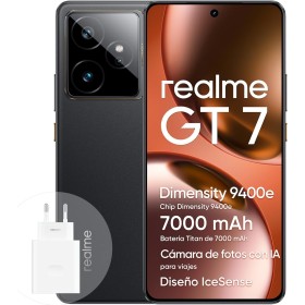 realme GT 7 Smartphone 5G de 12+256 GB, chipset Insignia Dimensity 9400e, batería Titan de 7000 mAh, Pantalla de 6000 nits,