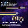 CARLITS 22 AWG 6 pin 6x0.3mm² 20m RGBWW Cable de Extensión Línea Alámbrica Cobre Estañado Trenzado para 6 Colores RGB CCT Tira