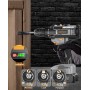Taladro Atornillador Batería, LEEIKOO Atornillador Electrico 21V, 42N.m con Baterías 2.0Ah, 18+1 Ajuste de Par, 2 Velocidad, LED