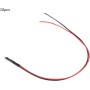 10Pcs 12v 3mm LED Diodo Emisor de Luz Cable Multicolor Luz LED Cable de Ahorro de Energía Diodo Emisor de Luz Cableado 20cm