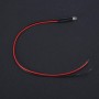 10Pcs 12v 3mm LED Diodo Emisor de Luz Cable Multicolor Luz LED Cable de Ahorro de Energía Diodo Emisor de Luz Cableado 20cm
