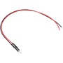 10Pcs 12v 3mm LED Diodo Emisor de Luz Cable Multicolor Luz LED Cable de Ahorro de Energía Diodo Emisor de Luz Cableado 20cm