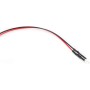 10Pcs 12v 3mm LED Diodo Emisor de Luz Cable Multicolor Luz LED Cable de Ahorro de Energía Diodo Emisor de Luz Cableado 20cm