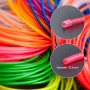 COVVY Cable LED Tira de Luces de Neon Flexible de 5 * 1 M Alimentado 3 Modos de Funcionamiento, Perfecto para Decoración de