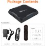 Android Box,TV Box 64GB X96 MAX Dual-WiFi/S905X3/ Bluetooth 4.2 4K/8K Full HD/H.265 / USB3.0 /100M/1000M Smart TV Box
