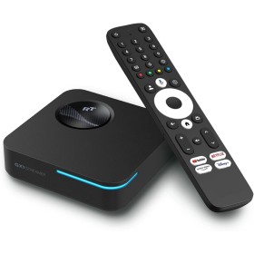 Streaming Box GX1 4K HDR10+ Smart Google TV Player | Reproductor Multimedia | AI-Features | 4GB RAM | WiFi 6 LAN USB |