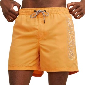 JACK & JONES Jpstfiji Jjswim Double Logo Sn LY Pantalones Cortos para Hombre
