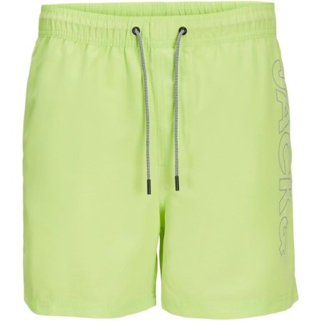 JACK & JONES Jpstfiji Jjswim Double Logo Sn LY Pantalones Cortos para Hombre