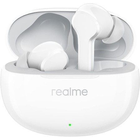 realme Buds T100 - Bluetooth 5.3,Controlador de Graves dinámico de 10 mm, reproducción Total de 28 Horas, cancelación de Ruido