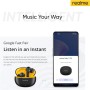 realme Buds T100 - Bluetooth 5.3,Controlador de Graves dinámico de 10 mm, reproducción Total de 28 Horas, cancelación de Ruido