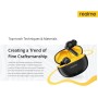 realme Buds T100 - Bluetooth 5.3,Controlador de Graves dinámico de 10 mm, reproducción Total de 28 Horas, cancelación de Ruido