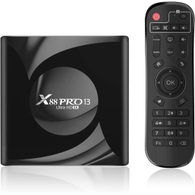 Android 13.0 TV Box 4GB RAM 32GB ROM RK3528 Quad-Core 64bit Cortex-A53 Mali 450 MP2 GPU Support 8K 3D 1080P 2.4/5.0GHz WiFi