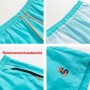 JustSun Bañador Hombre con Bolsillo Cremallera Surferos Impermeable Secado Rápido con Forro de Malla