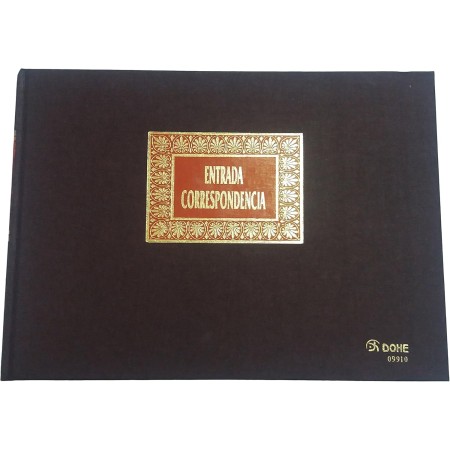 Dohe- Libro registro, entrada correspondencia, folio apaisado (9910)