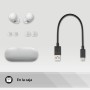 Sony WF-C700N Auriculares Inalámbricos con Bluetooth, Cancelación de Ruido (Pequeños, Ligeros y con conexión multipunto, IPX4,