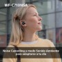 Sony WF-C700N Auriculares Inalámbricos con Bluetooth, Cancelación de Ruido (Pequeños, Ligeros y con conexión multipunto, IPX4,