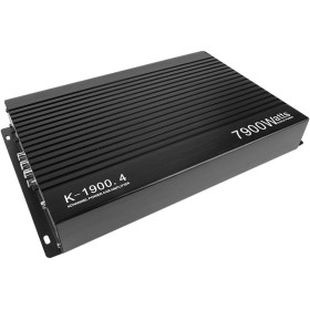 Tiardey Amplificador de Potencia estéreo para automóvil, Amplificador de Potencia de Audio de Clase A/B de 4 Canales de Alta