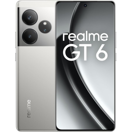 realme GT6 Smatphone 12+256GB Teléfono Móvil, Snapdragon 8s Gen3, Batería 5500mAh + 120W RicaricaAMOLED 6.78" 120Hz HDR10+,