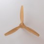 Cecotec Ventilador de Techo con Mando a Distancia y Temporizador EnergySilence Aero 580. 70 W, Bajo Consumo, 3 Aspas de