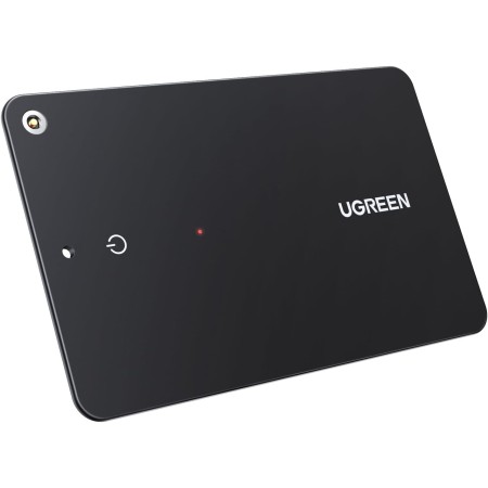 UGREEN FineTrack Slim Smart Finder Localizador Soporte iOS Bluetooth Tracker Tarjeta Seguimiento Rastreador para Pasaporte