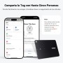 UGREEN FineTrack Slim Smart Finder Localizador Soporte iOS Bluetooth Tracker Tarjeta Seguimiento Rastreador para Pasaporte