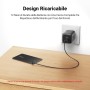 UGREEN FineTrack Slim Smart Finder Localizador Soporte iOS Bluetooth Tracker Tarjeta Seguimiento Rastreador para Pasaporte