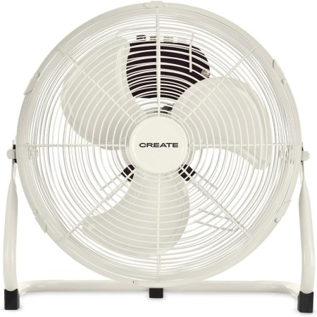 CREATE / AIR FLOOR RETRO/Ventilador industrial de suelo Negro/Ventilador 16 pulgadas,flujo de aire potente, 3