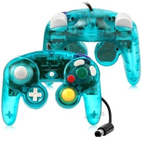 Nuevo controlador de juego transparente de repuesto, Joystick de mano 