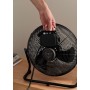 CREATE / AIR FLOOR RETRO/Ventilador industrial de suelo Negro/Ventilador 16 pulgadas,flujo de aire potente, 3