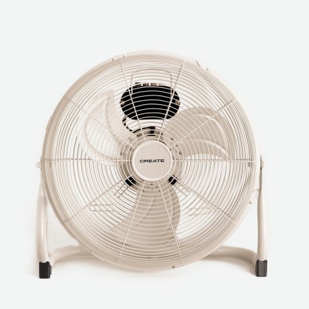 CREATE / AIR FLOOR RETRO/Ventilador industrial de suelo Arena/Ventilador 16 pulgadas,flujo de aire potente, 3