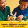 LEGO Creator 3 en 1 Fauna Salvaje: Flamenco Rosa Transformable en Cacatúa o Ajolote de Juguete, Juego con Figuras Articuladas de