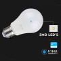 V-TAC 10x Bombillas LED E27, Edison - A60, 8,5W (Equivalente a 60W) - 806 Lumen - 4000K Blanco Neutro - Apertura del Haz de Luz