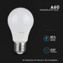 V-TAC 10x Bombillas LED E27, Edison - A60, 8,5W (Equivalente a 60W) - 806 Lumen - 4000K Blanco Neutro - Apertura del Haz de Luz