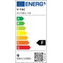 V-TAC 10x Bombillas LED E27, Edison - A60, 8,5W (Equivalente a 60W) - 806 Lumen - 4000K Blanco Neutro - Apertura del Haz de Luz