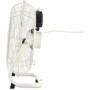 CREATE / AIR FLOOR RETRO/Ventilador industrial de suelo Blanco Roto/Ventilador 16 pulgadas,flujo de aire potente, 3