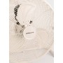 CREATE / AIR FLOOR RETRO/Ventilador industrial de suelo Blanco Roto/Ventilador 16 pulgadas,flujo de aire potente, 3