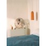 CREATE / AIR FLOOR RETRO/Ventilador industrial de suelo Blanco Roto/Ventilador 16 pulgadas,flujo de aire potente, 3