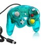 Nuevo controlador de juego transparente de repuesto, Joystick de mano 