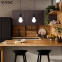 V-TAC 10x Bombillas LED E27, Edison - A60 10,5W (Equivalente a 75W) - 1055 Lumen - 6500K Blanco Frìo - Apertura del Haz de Luz