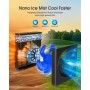 dovecina Ventilador Nebulización Portatil,8000mAh Camping Ventilador USB Recargable,Ventilador de Niebla con Tanque de agua de