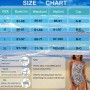 USUN Trajes de Baño De Una Pieza para Mujer Alta Cuello en V Control de Barriga Fruncido Bañador Reductores Barriga Monokinis